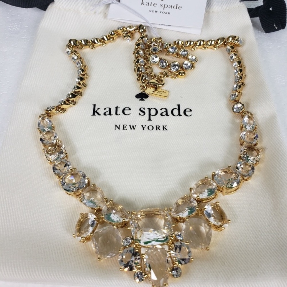 NWOT Kate Spade Make Me Blush Necklace Authentic